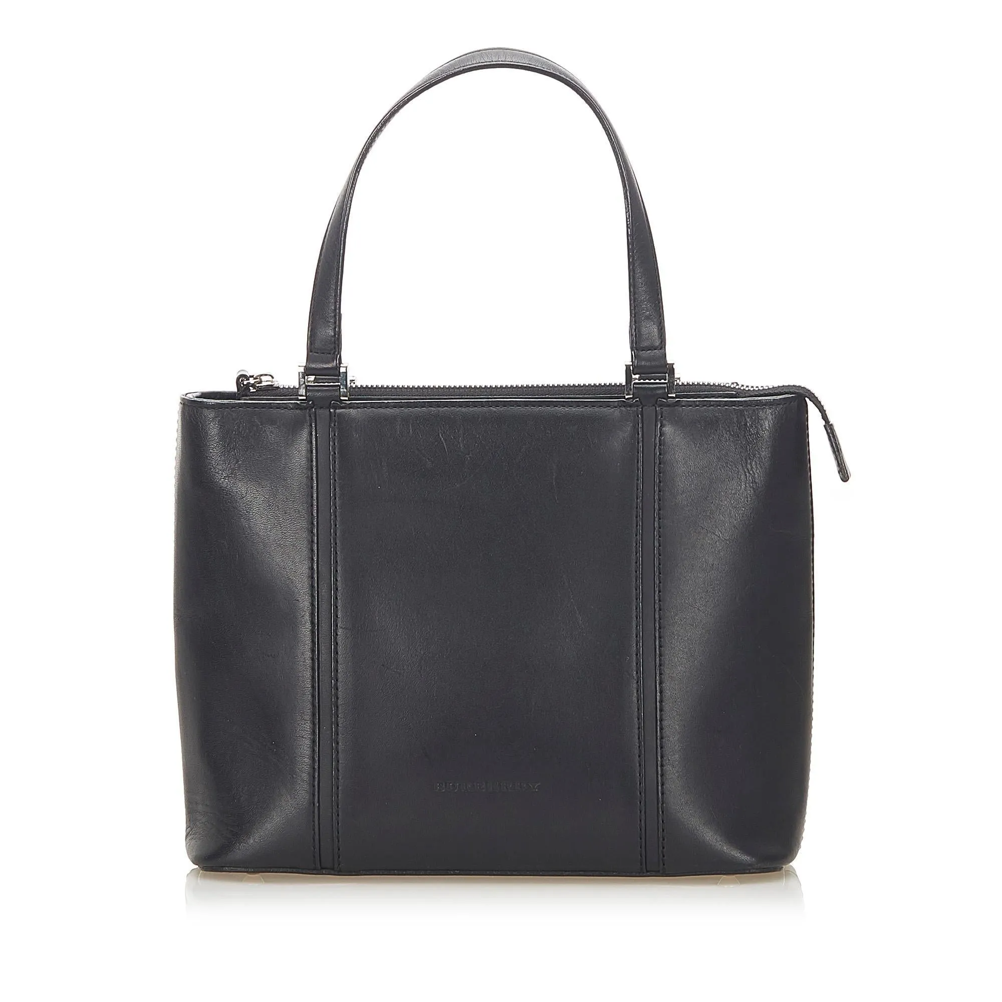 Burberry Leather Handbag (SHG-18818)