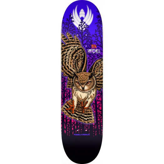 Powell-Peralta Hatchell Pro Flight Owl Skateboard Deck, Shape 249, 8.5"